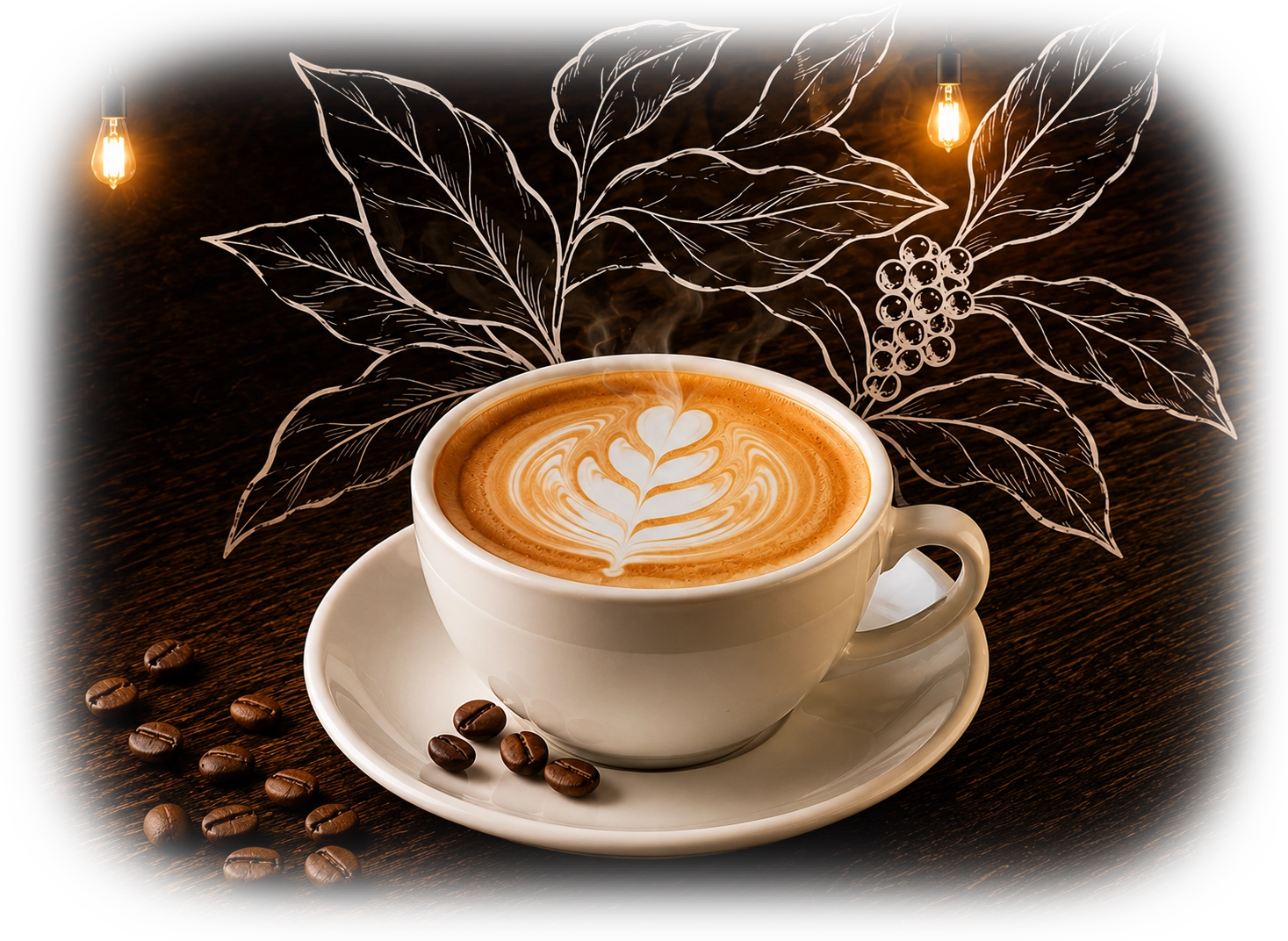 tasa de cafe moka